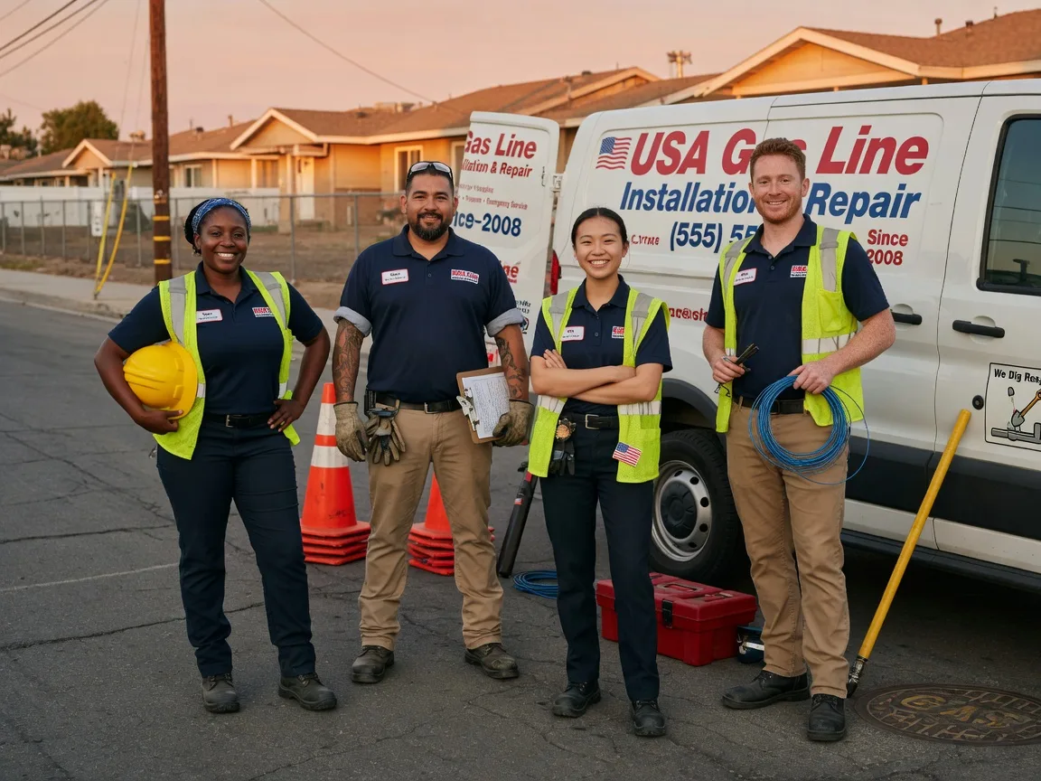 Gas Line Installation company in Janesville, CA